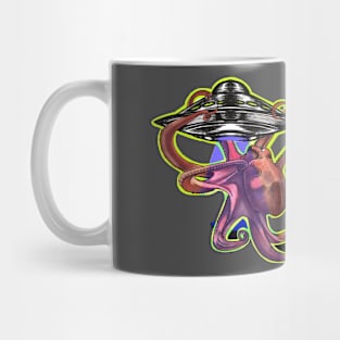 Octopus Abduction Mug